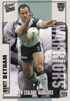2004 Select Authentic #160 Monty Betham Front